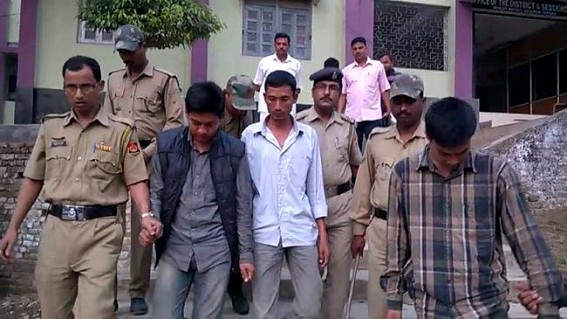 TSR murder : 3 detained with arms from Khowai gets 4 days police remand on TSR murder case